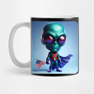 Martian Alien Caricature #2 Mug